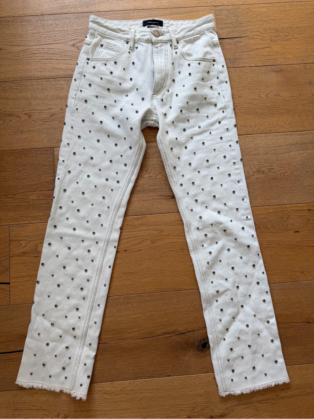 Isabel Marant Swarovski Embellished Jeans
